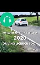 Körkortsboken på engelska 2020: Driving licence book