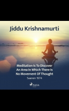 Meditation Is to Discover an Area in Which There Is No Movement